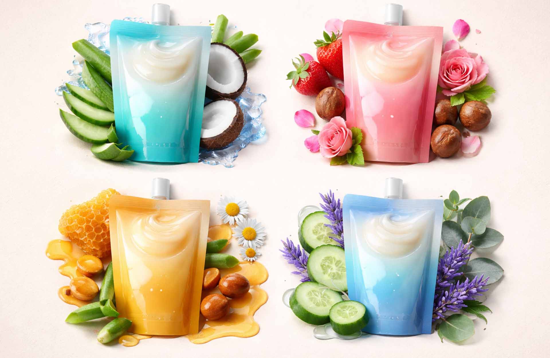 Cosmetics Flexible Packaging Wrappers